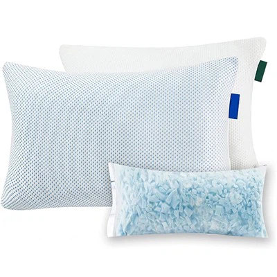 Pernă de spumă cu memorie mărunțită pentru pat de răcire