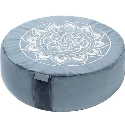 Pernă de meditație cu husă frumoasă din catifea